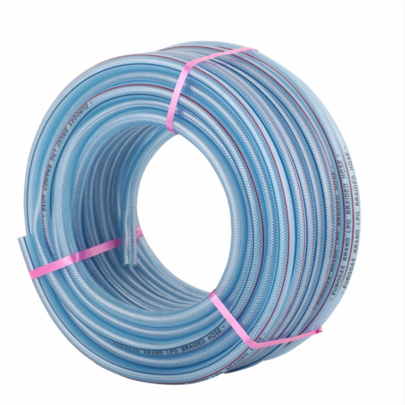 Водна тръба Пластмасова гъвкава подсилена плитна тръба PVC градински маркуч за вода